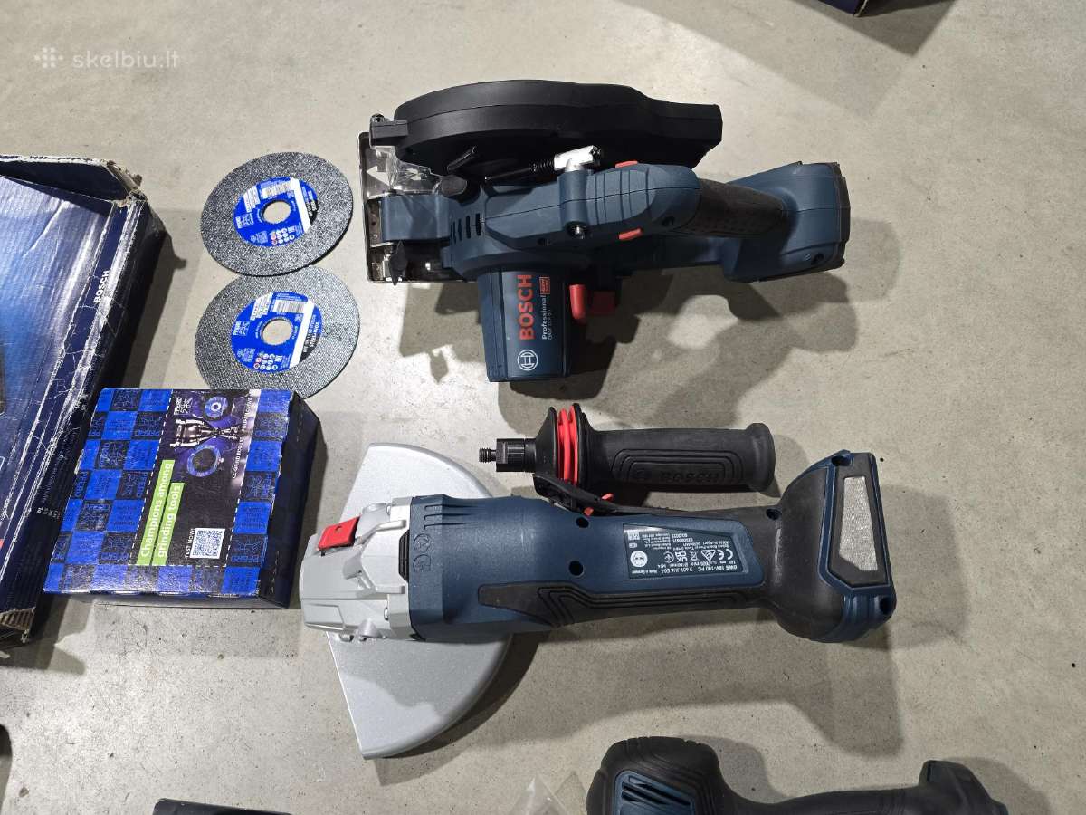 Akumuliatorinė viniakalė Bosch Biturbo Gnb 18v-38 - nuotraukos Nr. 12