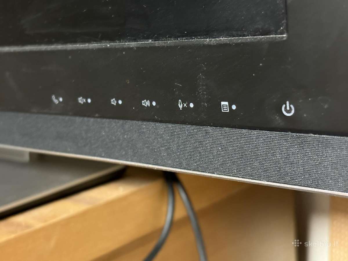 27" Dell Uz2715hb monitorius su integruota kamera