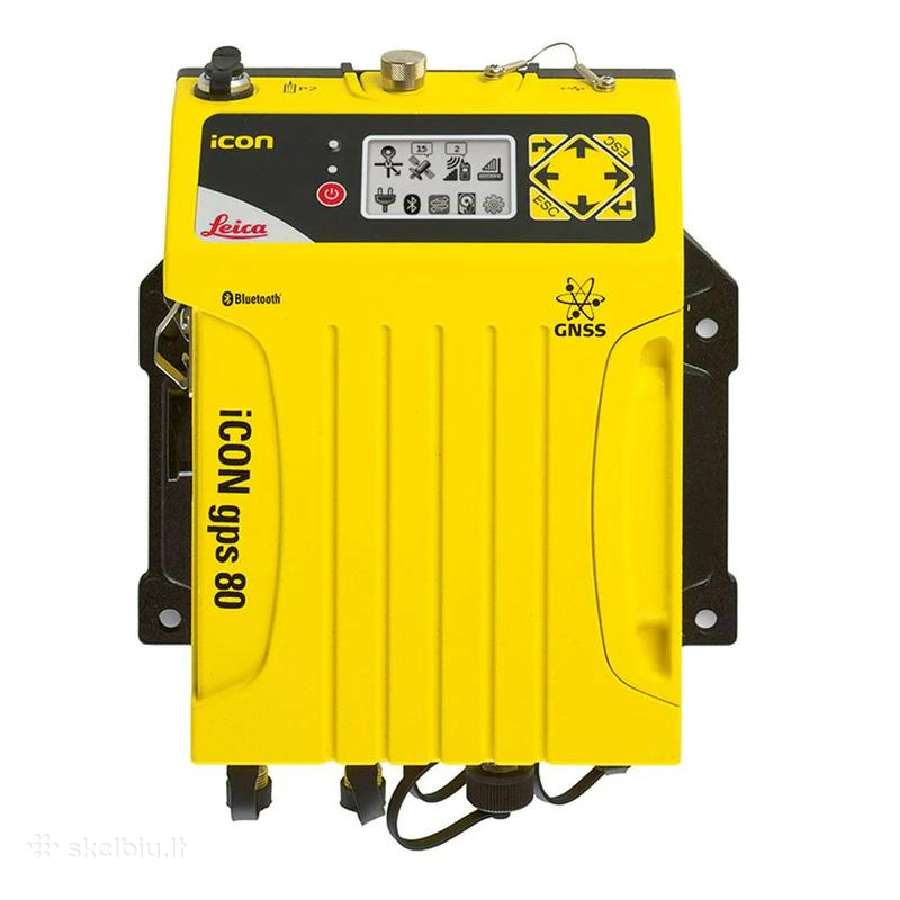 Leica icon GPS 80“ Gnss 3D Sistemos Valdymo blokas