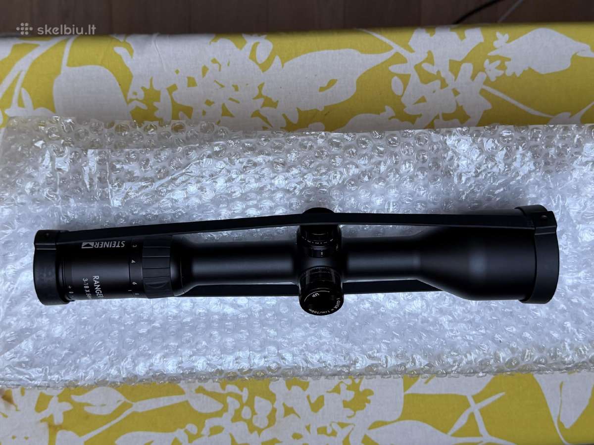 Vokiška optika Steiner Ranger6 3-18x56 Bt