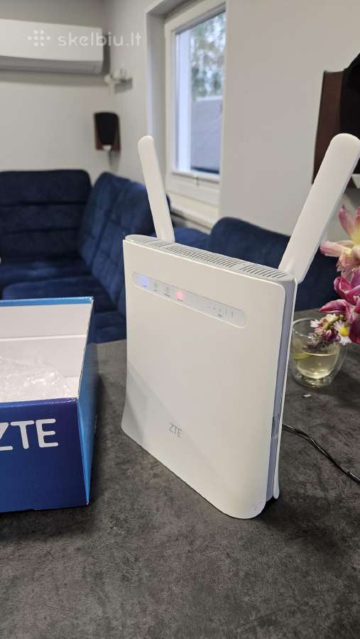 4G+ Lte routeris su Sim kortele.