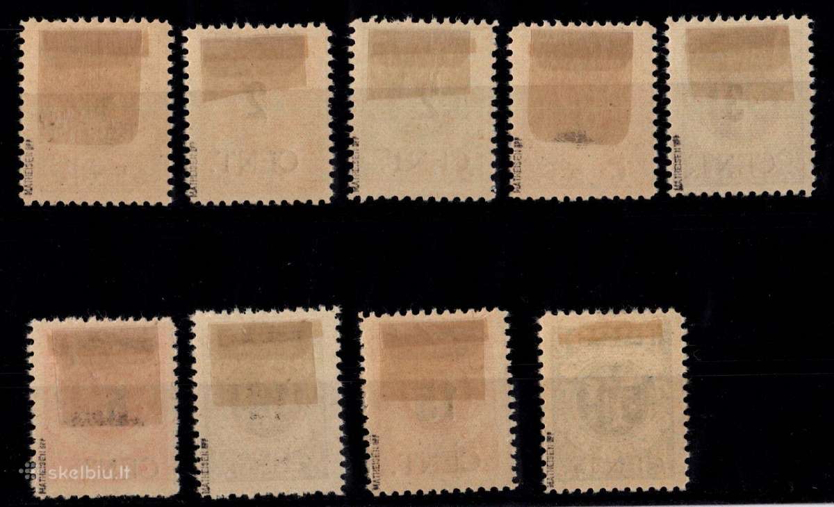Memel Mi 183-191 Mh - nuotraukos Nr. 2