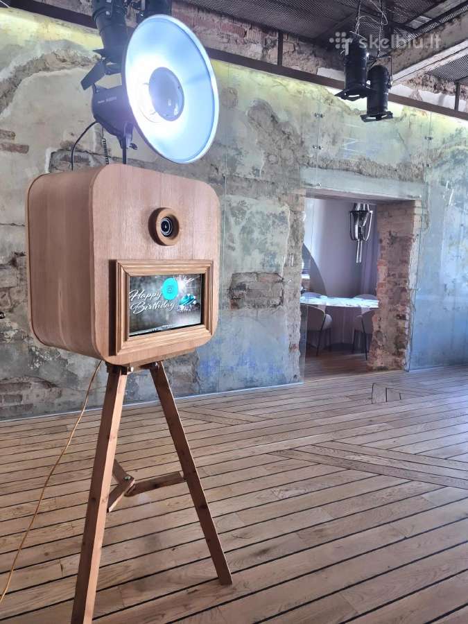 Foto būdelės / 360 video platformos nuoma - nuotraukos Nr. 5