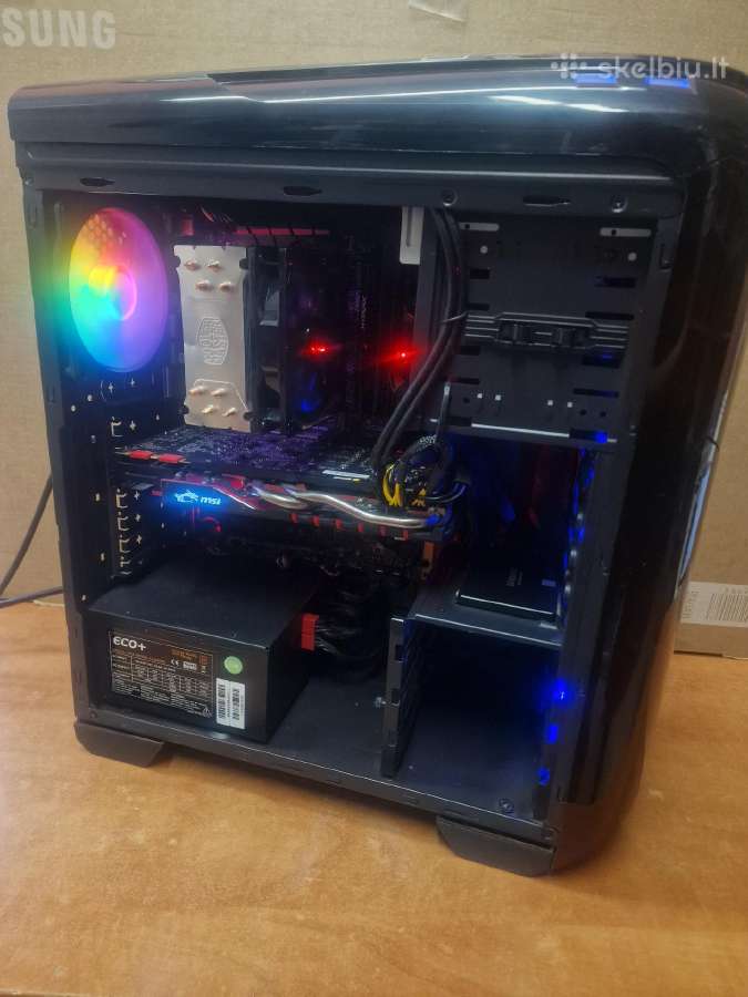 Žaidimų kompiuteris (i5 / Gtx 970 / SSD / Rgb)