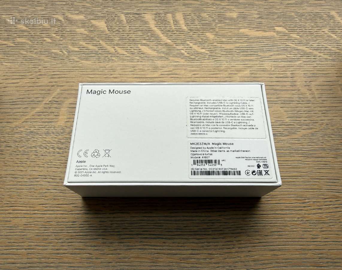 Apple Magic Mouse - nuotraukos Nr. 6