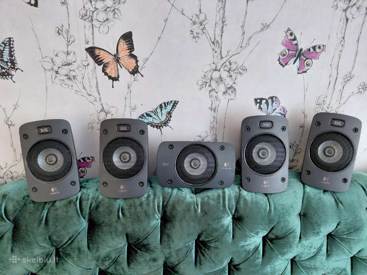 Logitech Z906 garsiakalbiai