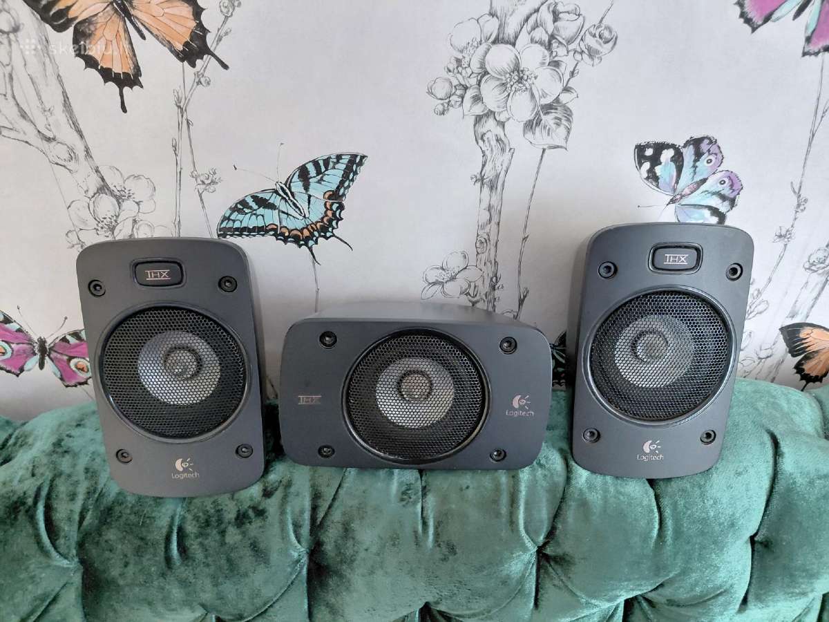 Logitech Z906 garsiakalbiai - nuotraukos Nr. 2