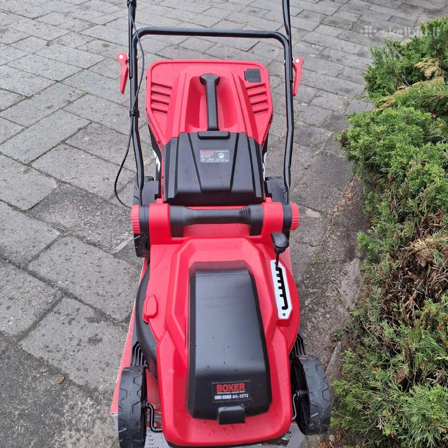 Parduodu naują akumuliatorinę žoliapjovę.