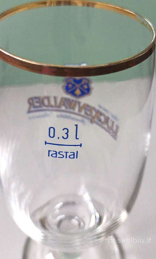 Taurė alui, 0,3l, Rastal su užrašu Luckenwalder Sp - nuotraukos Nr. 3
