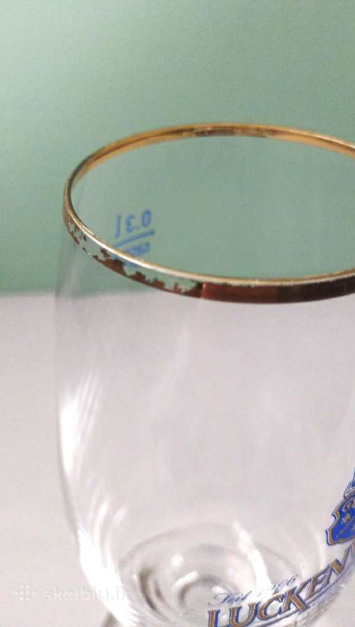 Taurė alui, 0,3l, Rastal su užrašu Luckenwalder Sp - nuotraukos Nr. 6