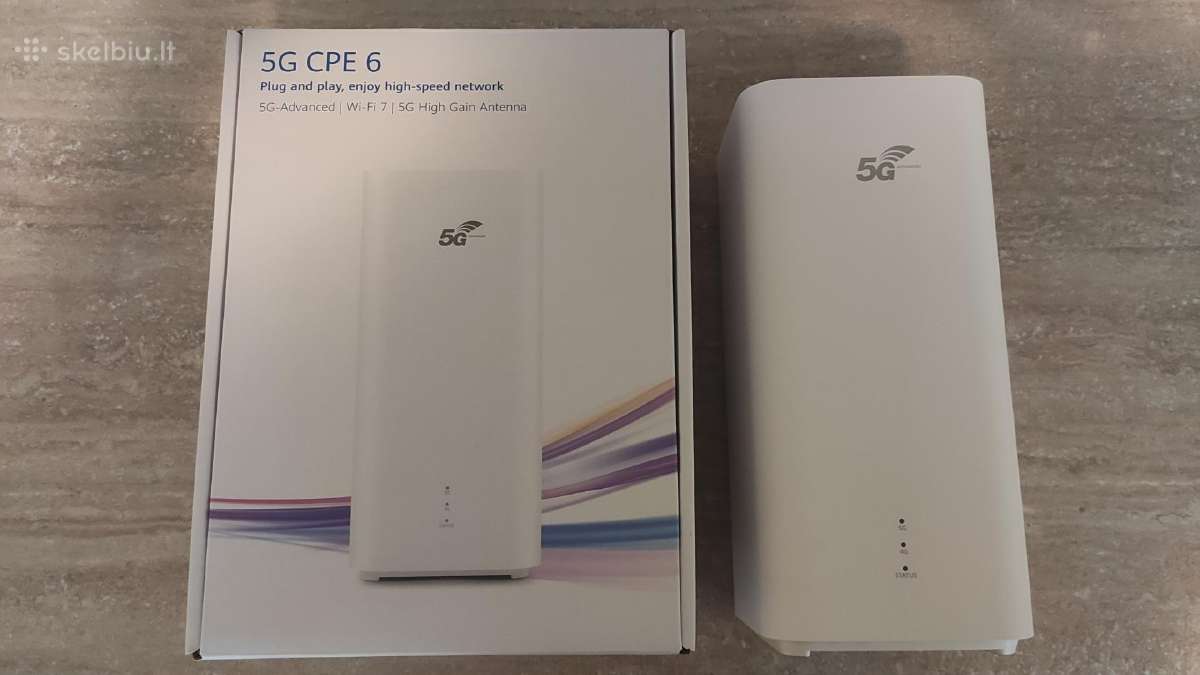 Huawei H165-383 Cpe Pro 6 WiFi 7 5G modemas
