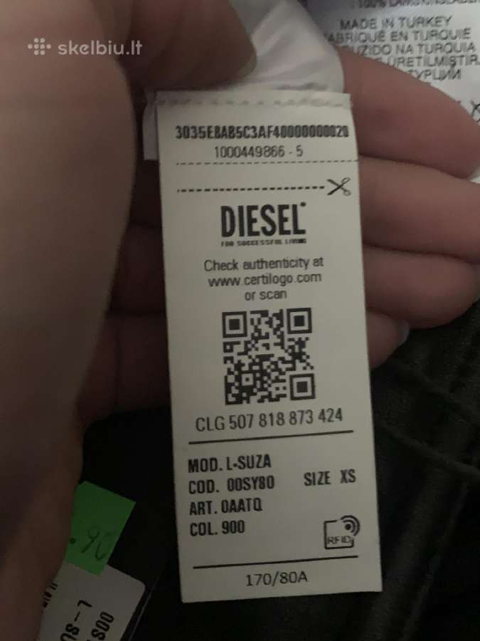 Prabangi Diesel „l-suza “ odinė striukėxs / 34 / - nuotraukos Nr. 3