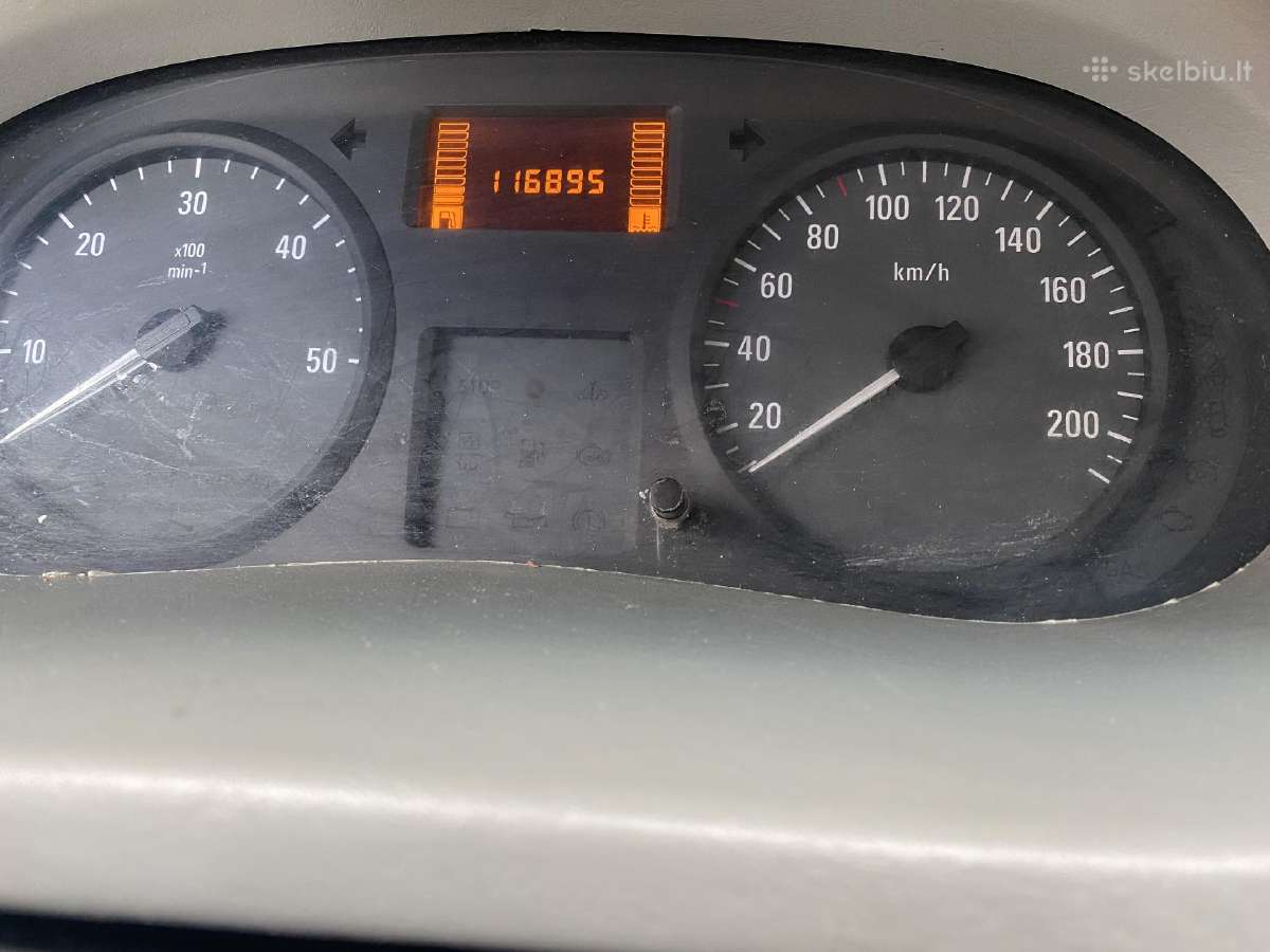 Reno traffic 1.9 Cdti, 116000 Km, - nuotraukos Nr. 8