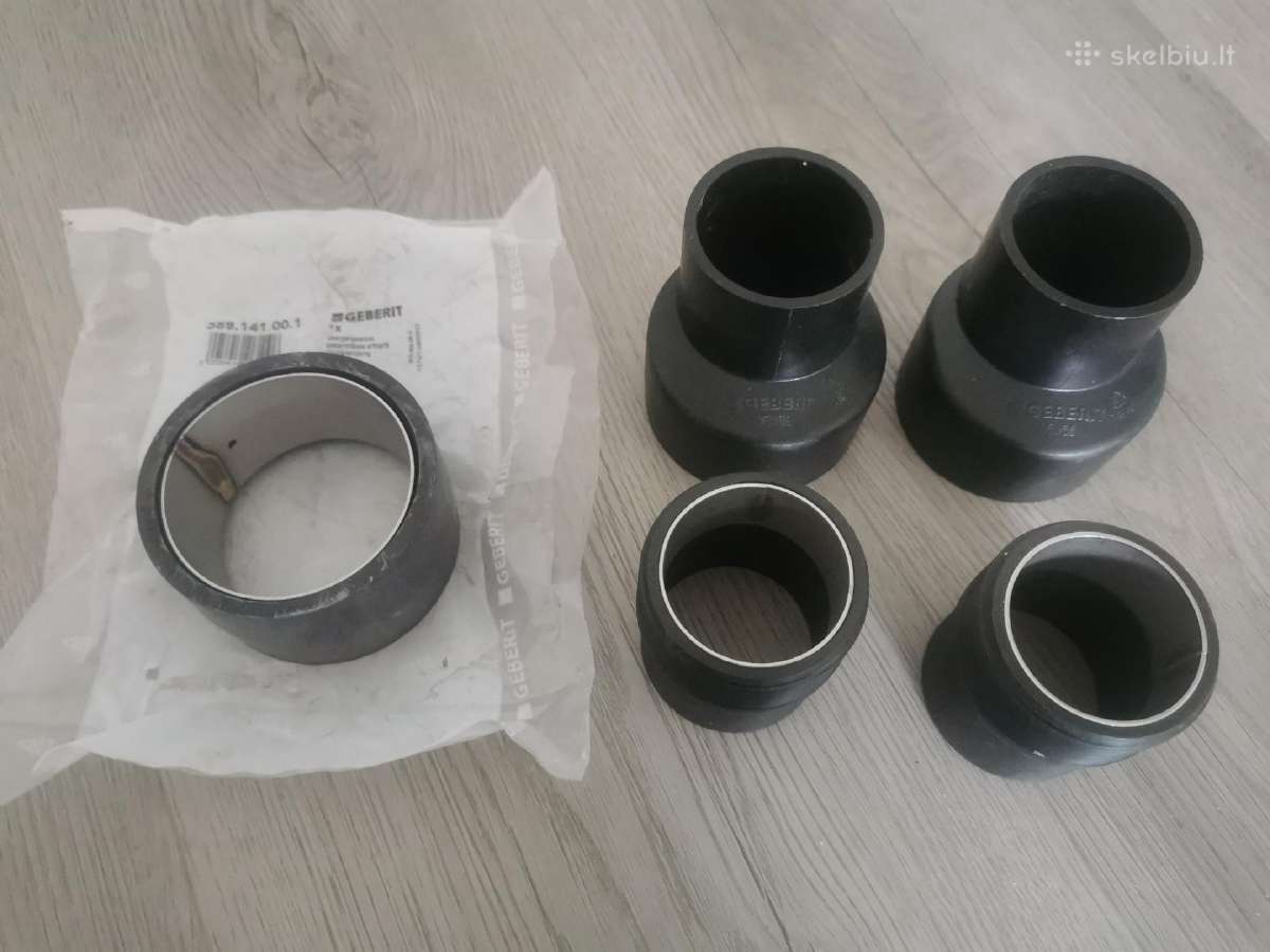 Geberit santechnikai naujos jungtys ir perėjimas
