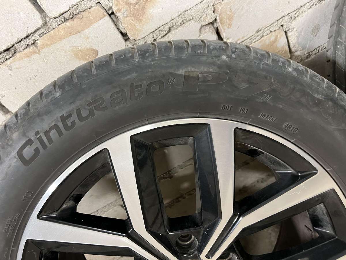 VW R17 lieti ratlankiai Nivelles su padangom - nuotraukos Nr. 14