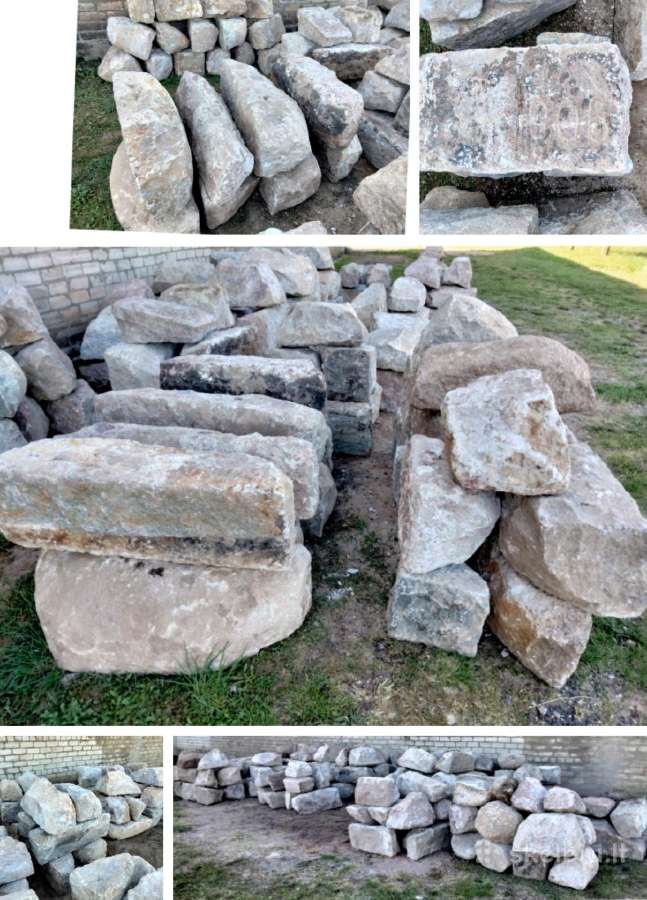 Parduodu rankų darbo skaldytus/tašytus akmenis
