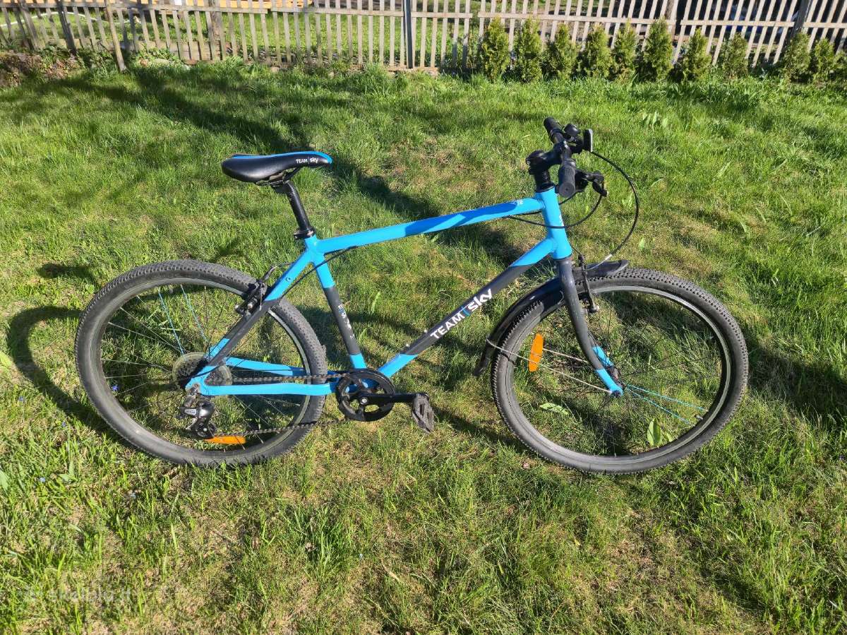 Hibridinis Frog bike Sky team 73 dviratis