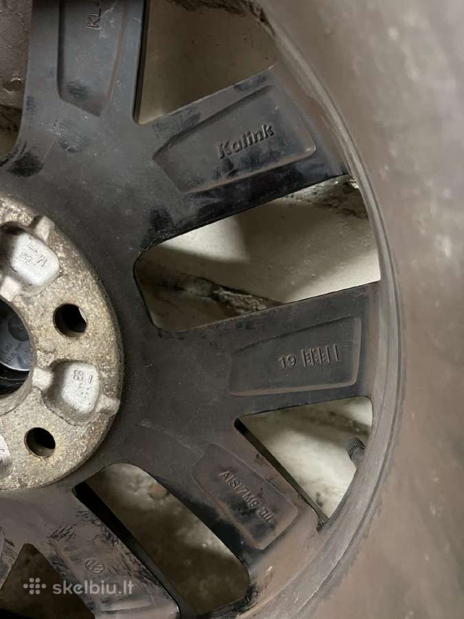 VW R17 lieti ratlankiai Nivelles su padangom - nuotraukos Nr. 20