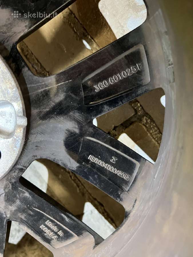 VW R17 lieti ratlankiai Nivelles su padangom - nuotraukos Nr. 21