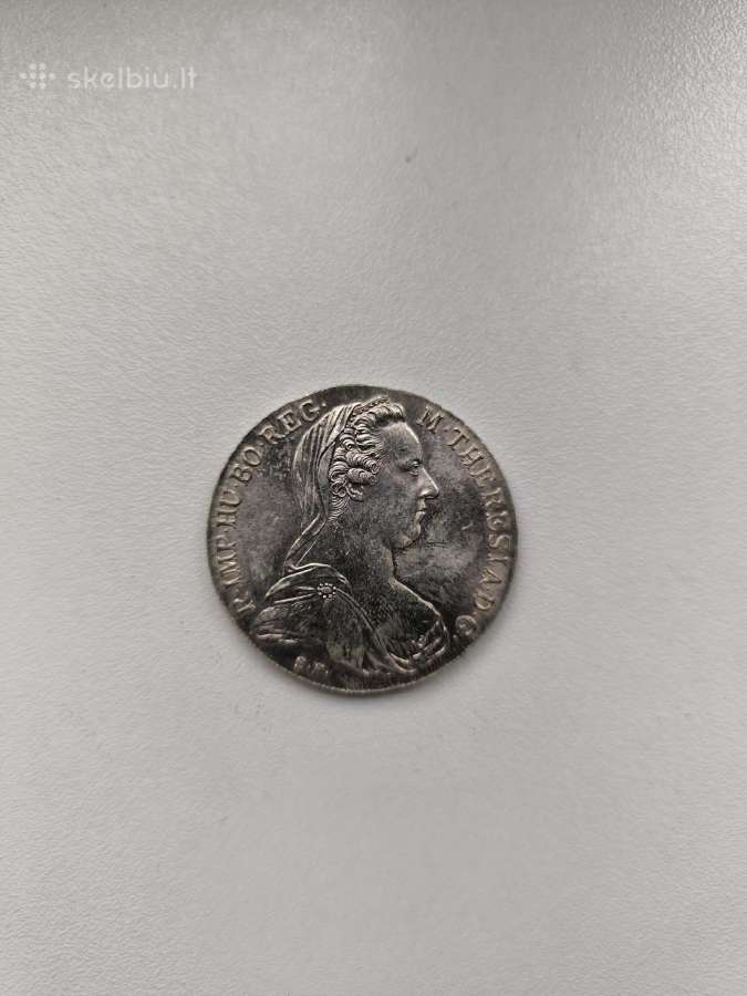 1780 taleris, Austrijos imperija ,sidabras 833