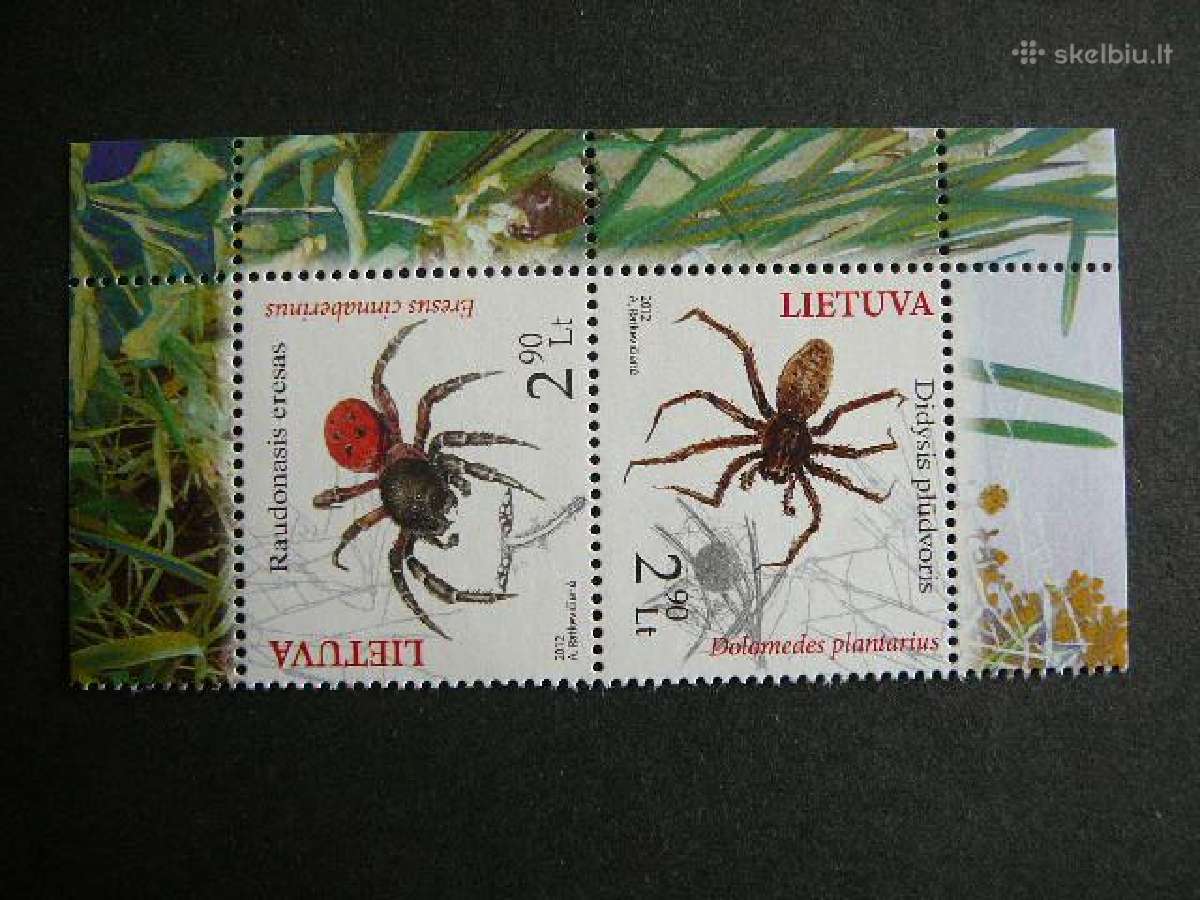 Vorai tet-bes Lietuva 2012 Mnh lit1100/1tb