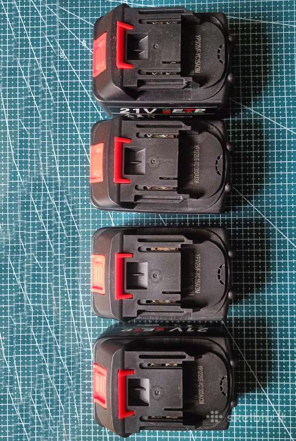 Makita 18v 21v irankių akumuliatorius, pakrovejas - nuotraukos Nr. 6