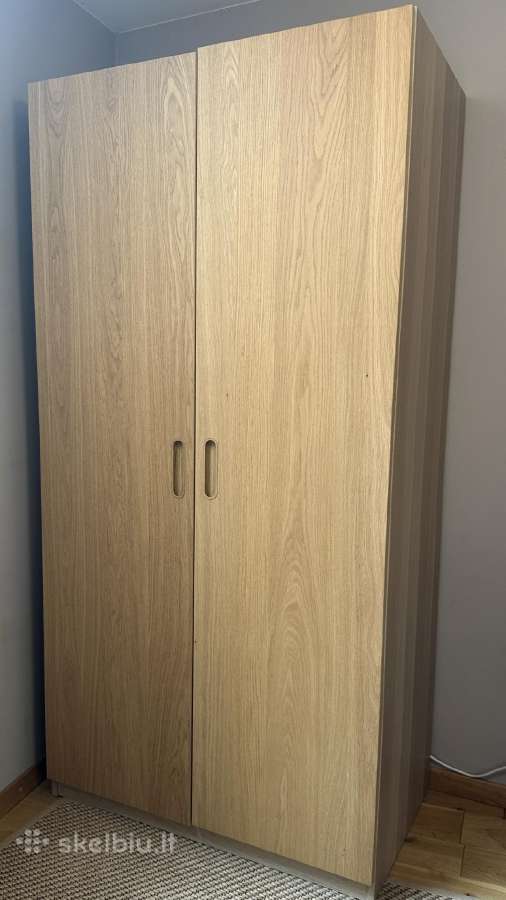 Ikea Pax ąžuolo rašto spinta su Tonstad durimis