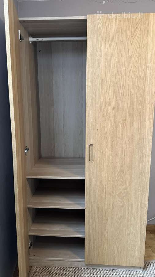 Ikea Pax ąžuolo rašto spinta su Tonstad durimis - nuotraukos Nr. 6