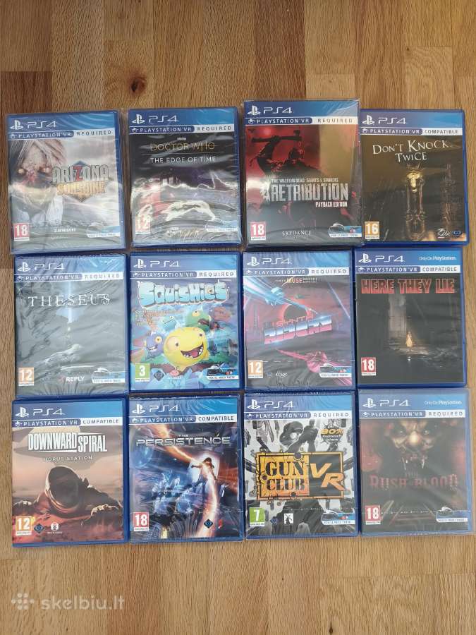 Vr Ps4 konsolei zaidimai