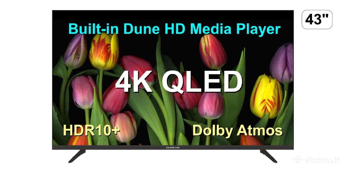 Dune HD Q43r1 (43" Qled TV) Smart TV
