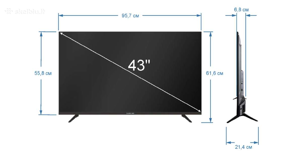Dune HD Q43r1 (43" Qled TV) Smart TV - nuotraukos Nr. 3