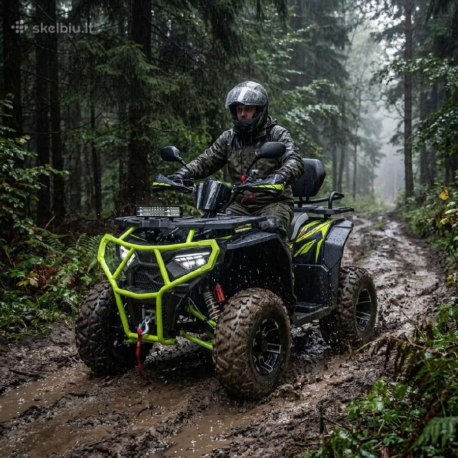 Benzininis keturratis XTR Farmer Pro 200cc