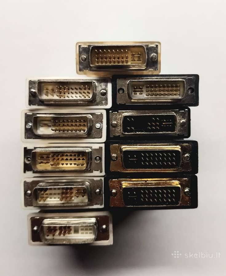 Vga adapteriai Pc kompiuteriams 10vnt.