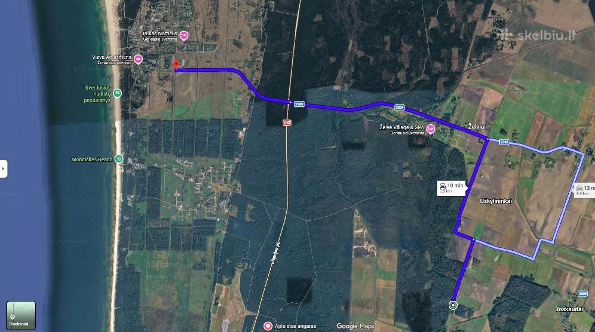 5,17 ha iki Šventosios 10min., iki Palangos 15min. - nuotraukos Nr. 13