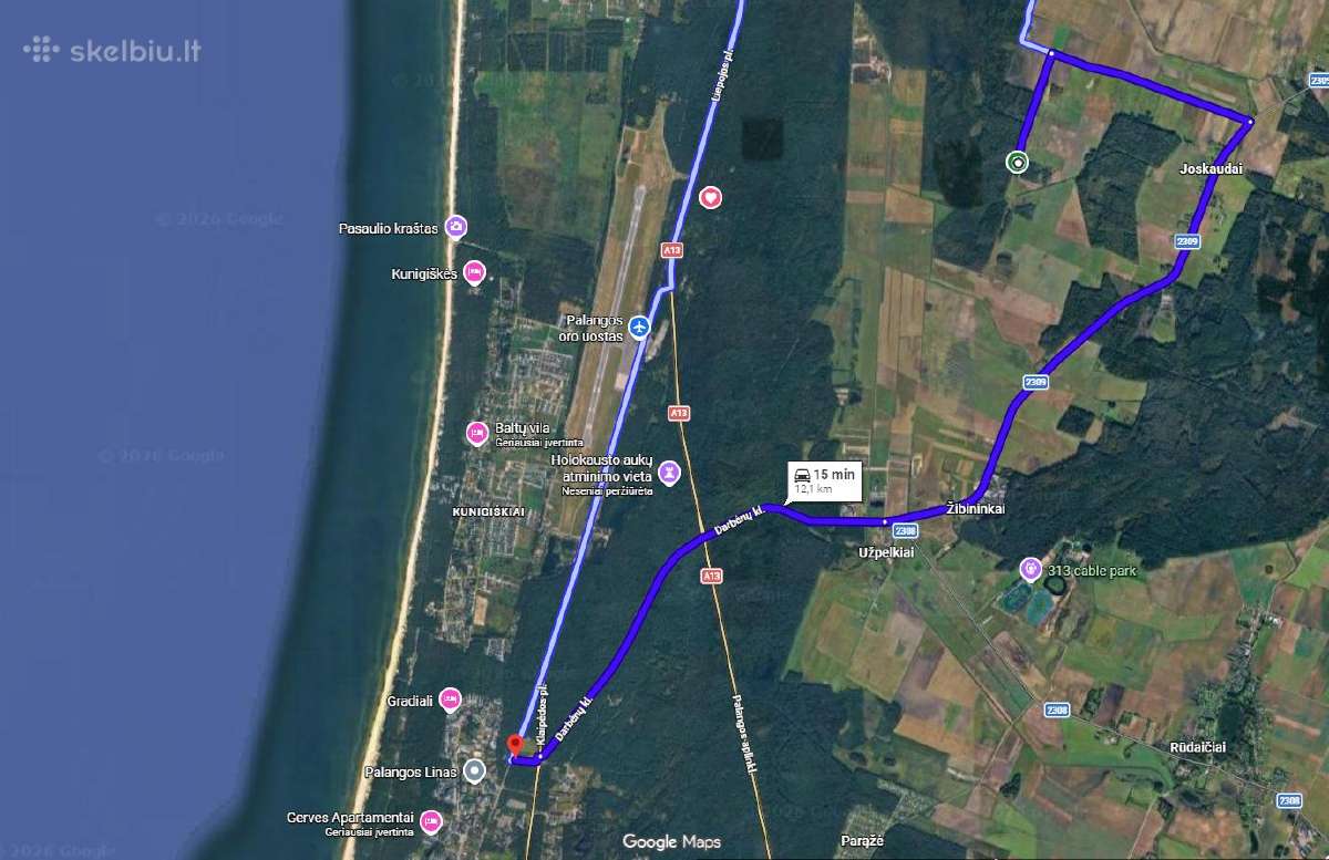 5,17 ha iki Šventosios 10min., iki Palangos 15min. - nuotraukos Nr. 14