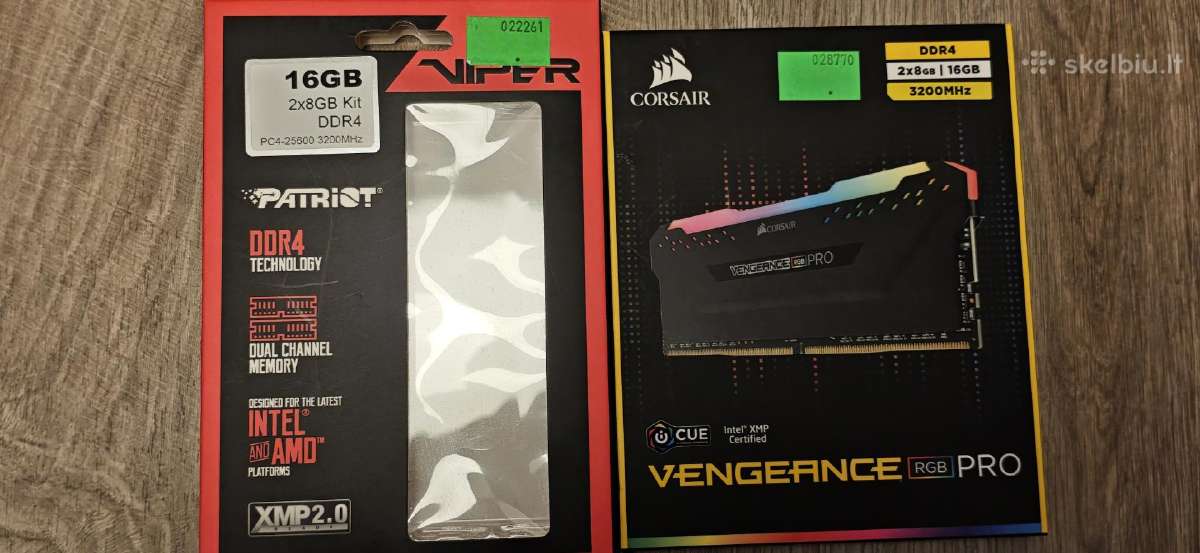 Corsair Ddr4 2x8gb Rgb