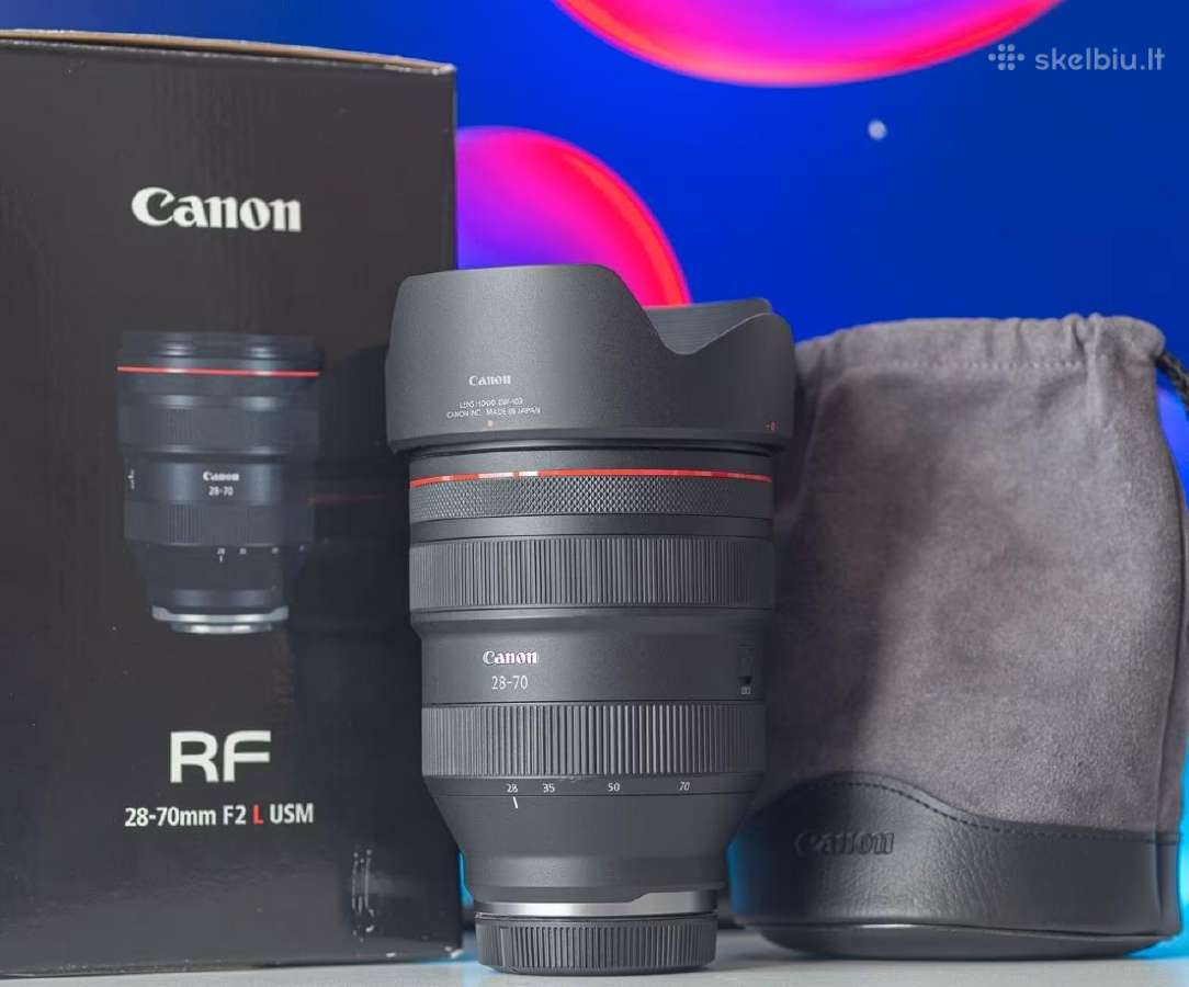 Canon Rf 28-70mm F2 L Usm objektyvas