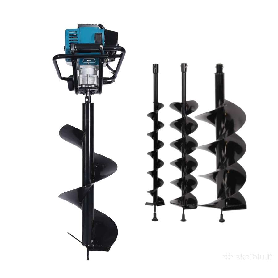 Benzininis žemės grąžtas Gtm 3.0 kw su garantija!