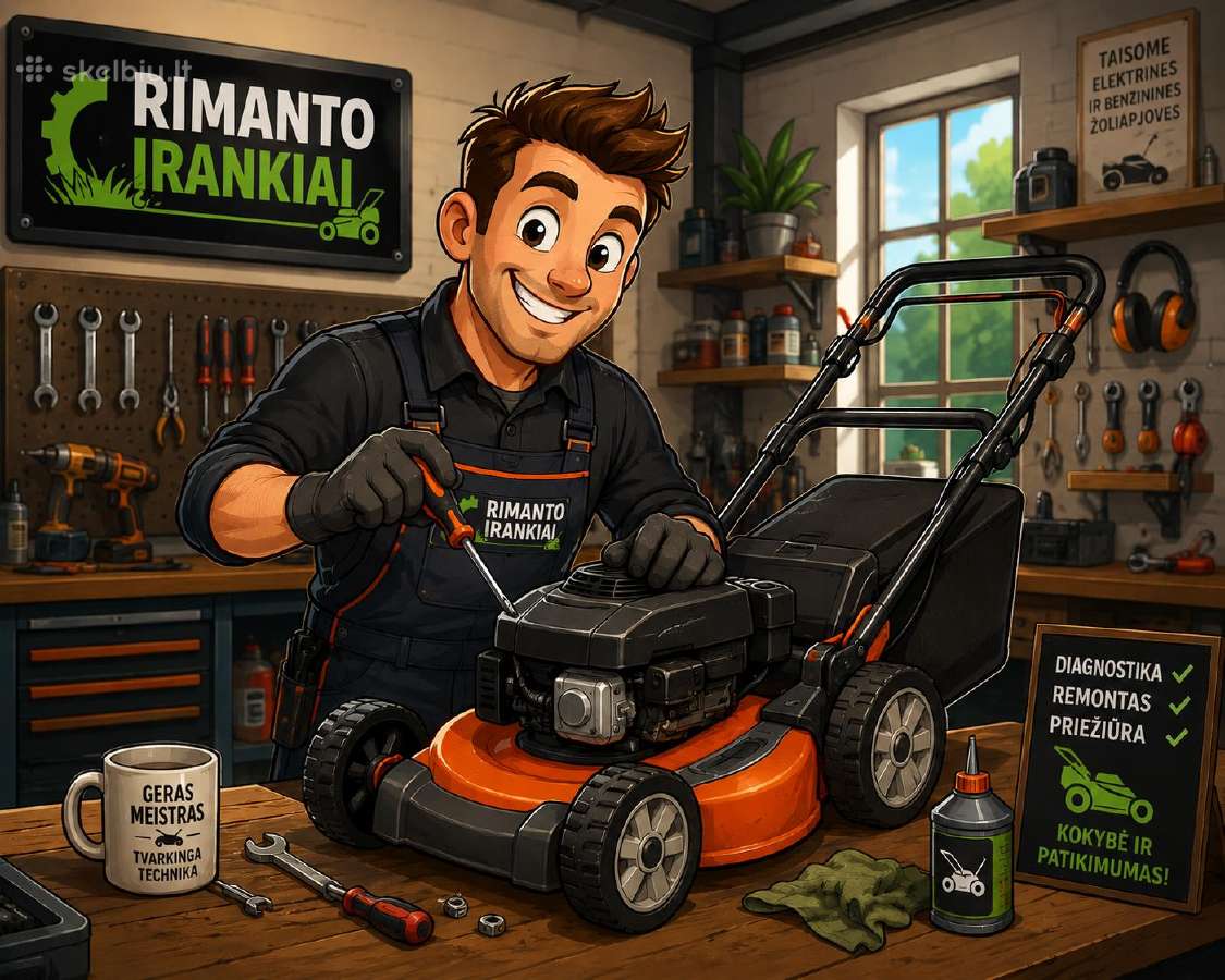 Reikalingas technikos meistras Panevėžyje