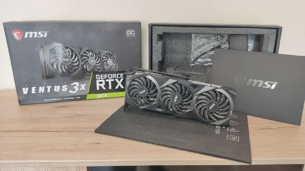 Msi Geforce Rtx 3070 Ventus 3x 8g Oc