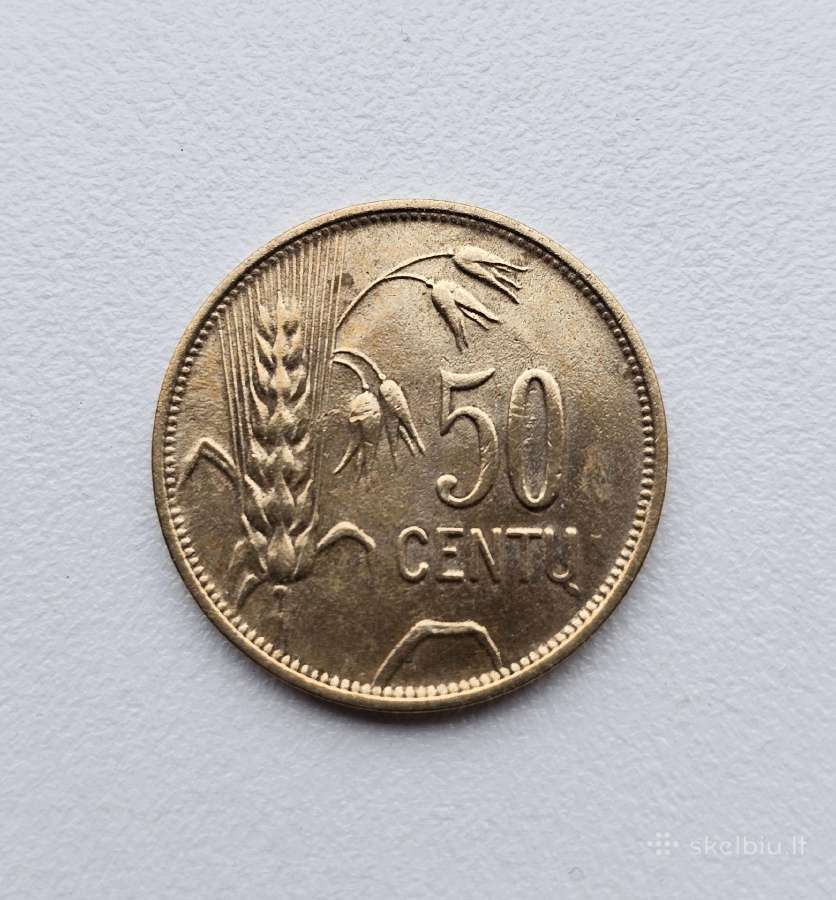 50 centu 1925 m.Lietuva