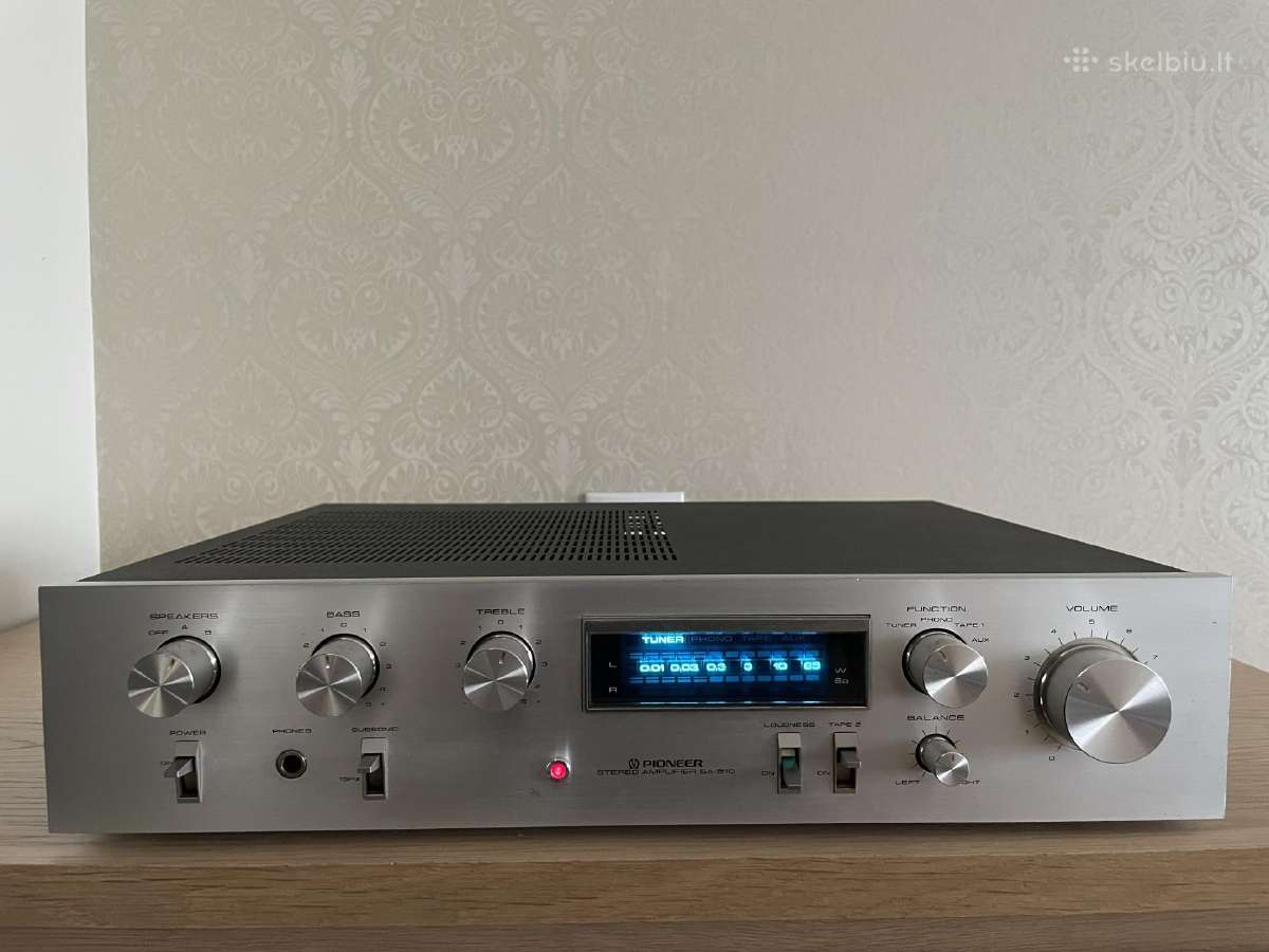 Pioneer Sa-510 stereo stiprintuvas (Japan)
