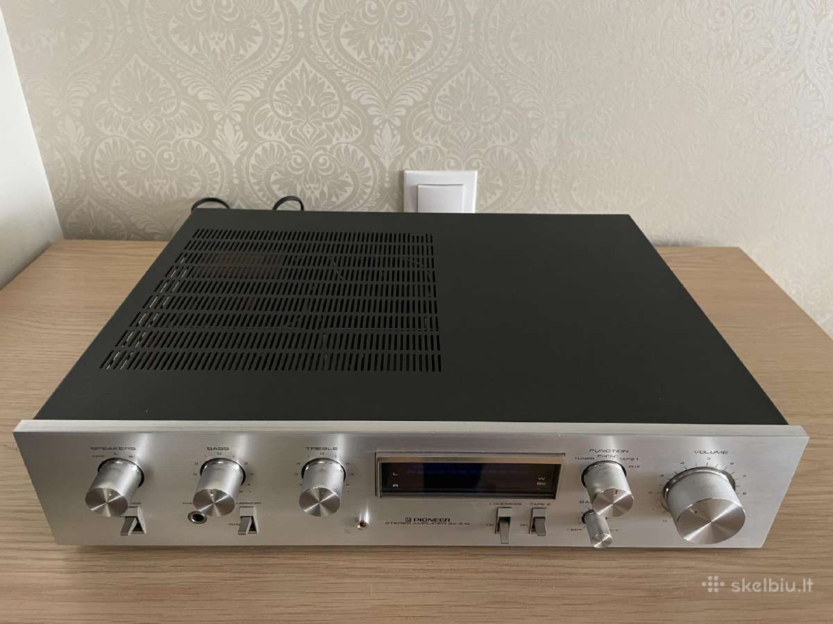 Pioneer Sa-510 stereo stiprintuvas (Japan) - nuotraukos Nr. 3
