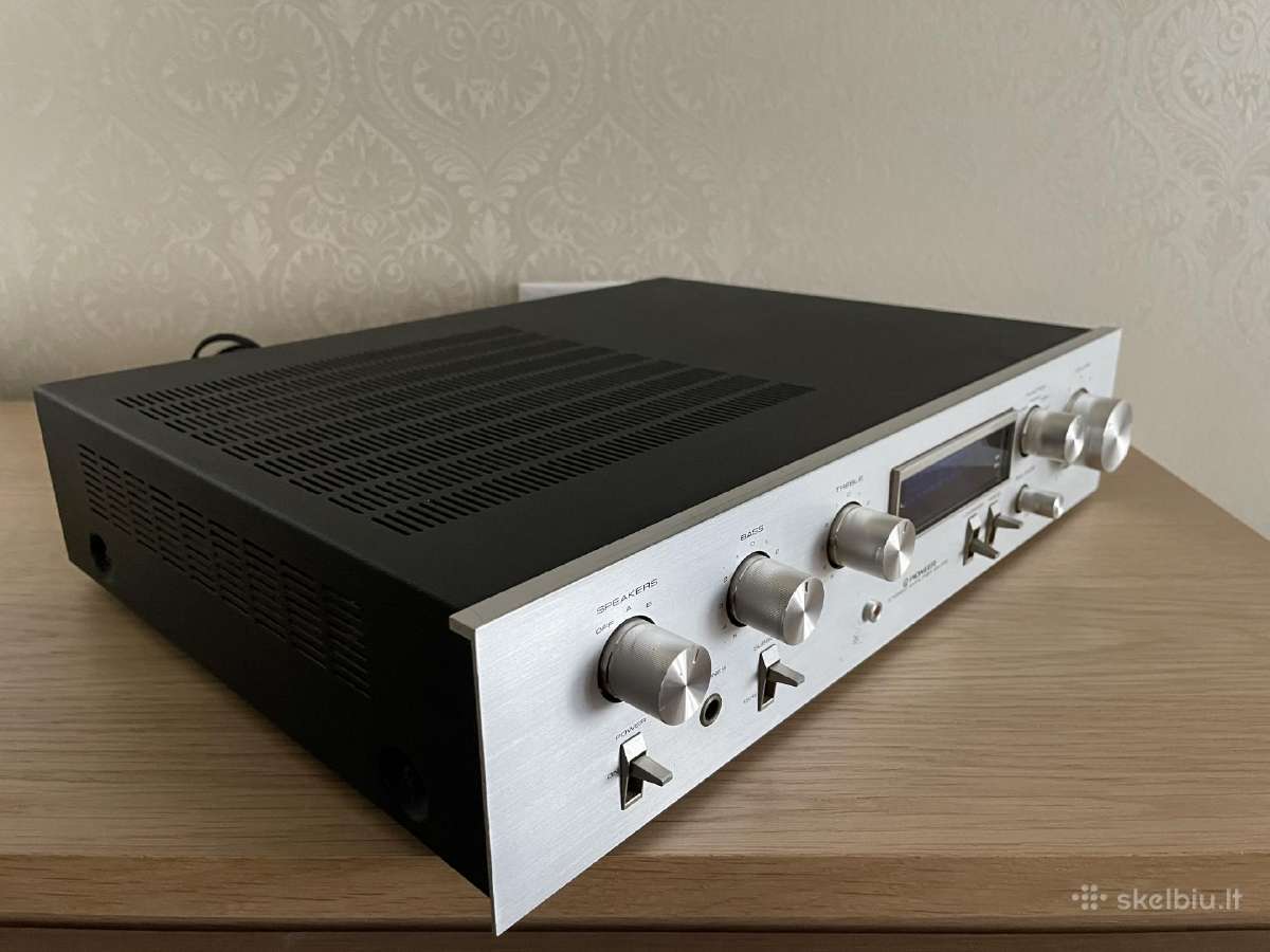 Pioneer Sa-510 stereo stiprintuvas (Japan) - nuotraukos Nr. 4