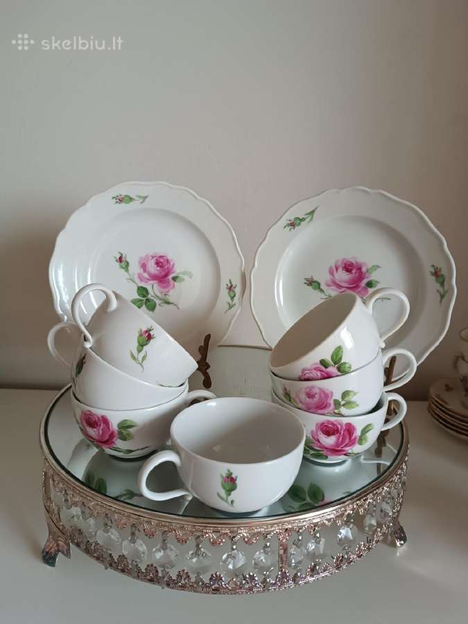 Porcelianiniai indai Meissen - nuotraukos Nr. 3