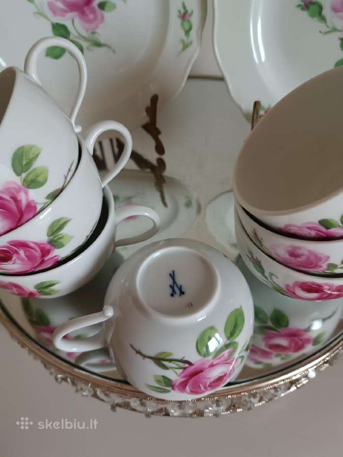 Porcelianiniai indai Meissen - nuotraukos Nr. 7