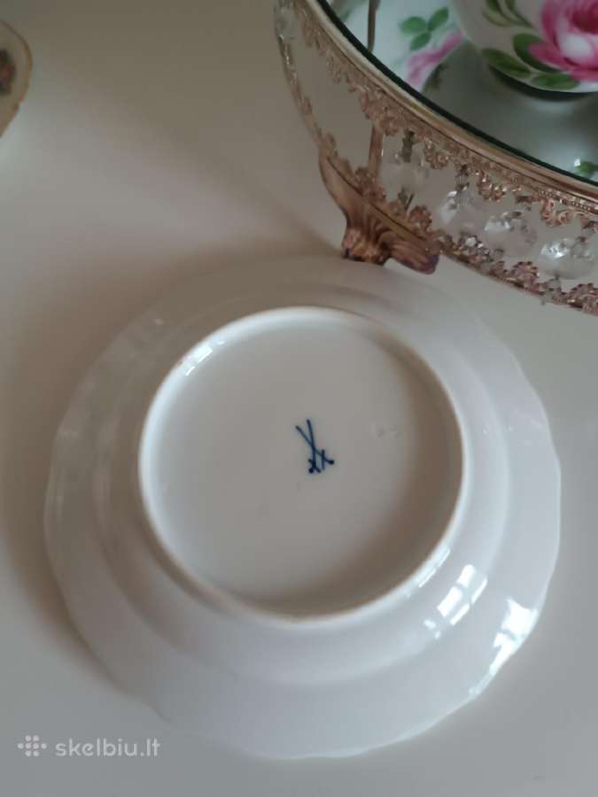 Porcelianiniai indai Meissen - nuotraukos Nr. 8