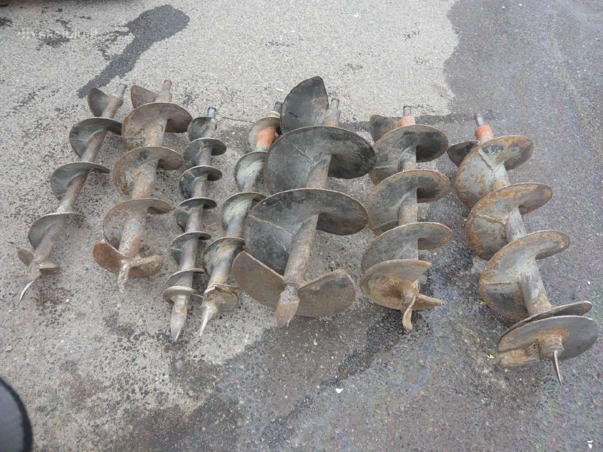 Žemės grąžtai 7 vnt