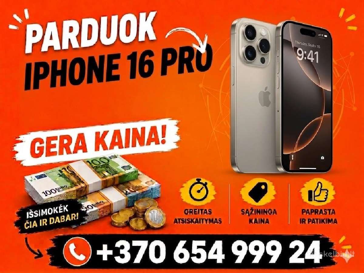 Perku iPhone 16 Pro / 16 Pro Max / iPhone 16