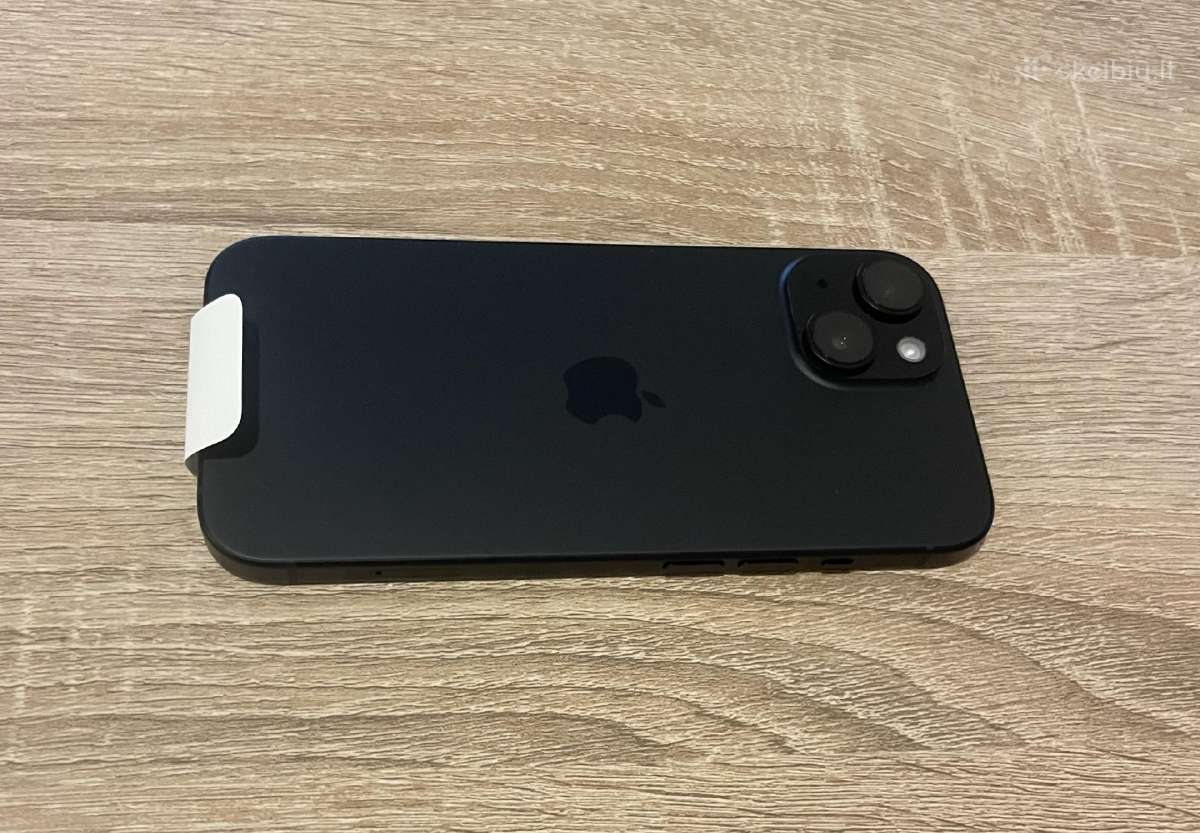 Parduodu nauja iPhone 15 128 Juodas
